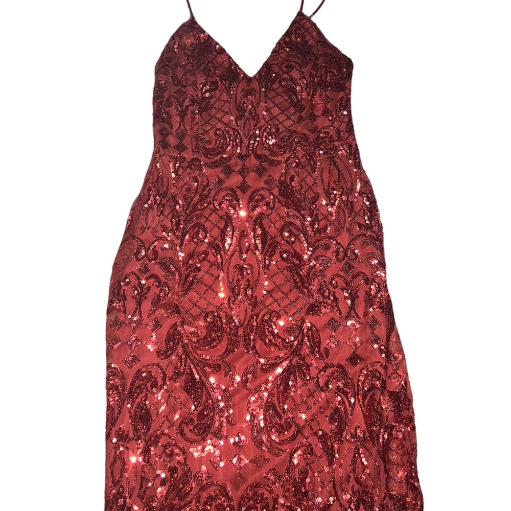 Red Sparkly Dress